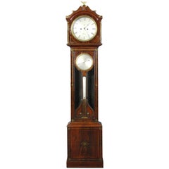 Antique Irish Regency Eight Day Tall Case Clock