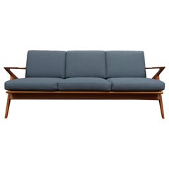 Danish Teak Z Sofa by Poul Jensen for Selig