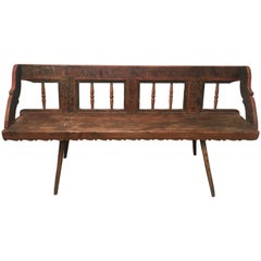 Antique European Bench, 1860s