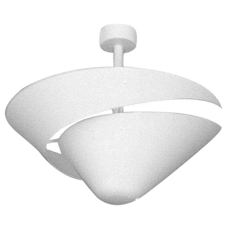 Small Snail Ceiling Lamp By Serge Mouille For Sale At 1stdibs