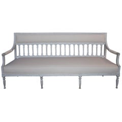 Period Gustavian Sofa Bench