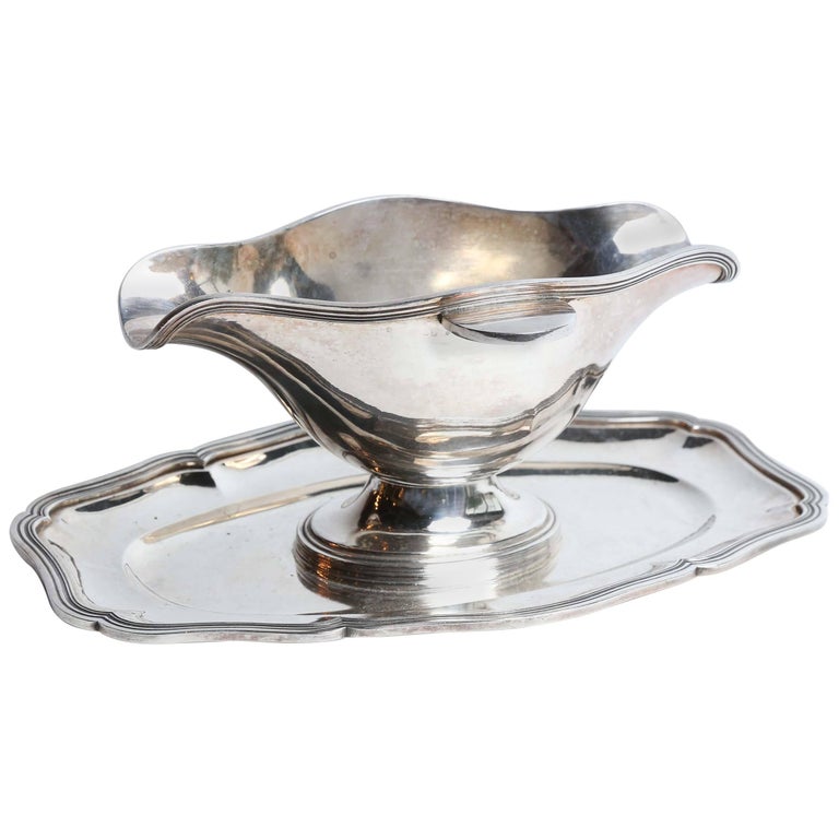 Hotel Silver Saucier from France For Sale at 1stDibs