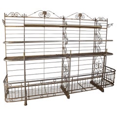 Antique French Bakers Rack