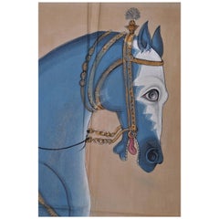 Exceptional Painting on Cotton, India, 20th Century