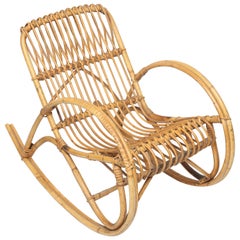 Sweet French Vintage Cane Child or Dog Rolling Chair 6