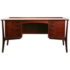 Vintage Danish Svend Madsen Rosewood Desk