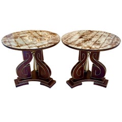 Pair of Large Side Tables