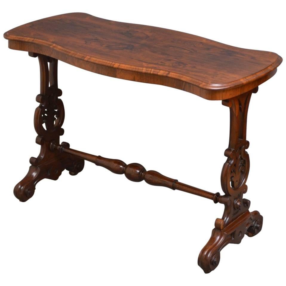 Victorian Rosewood Occasional Table For Sale