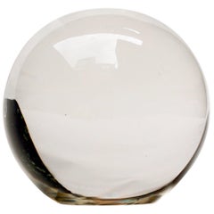 Fine Crystal Ball Paperweight