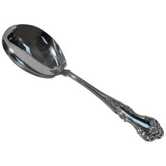 Antique Gorham Cambridge Sterling Silver Berry Spoon