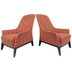 Pair of Italian Modern Lounge Chairs by Massimo Scolari for Giorgetti 7