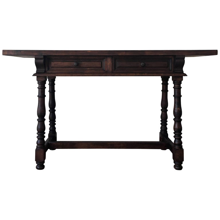 Desk In Spanish 1940s Children's Adjustable Spanish School Desk in