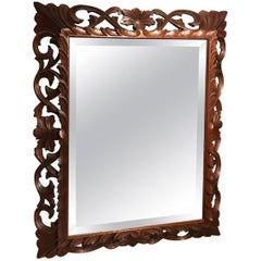 Late 19th Century Oak Framed Mirror