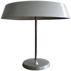 Vintage Grey Philips Table Lamp, 1960s