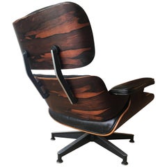 1960s Herman Miller Eames Lounge Chair with Down Cushions