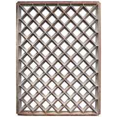 Antique Belgium Green House Grate