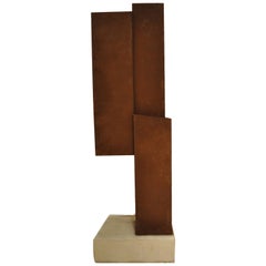 Abstract Steel Sculpture by Artist Scott Donadio