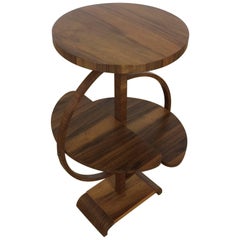 Art Deco Table with Folding Centre