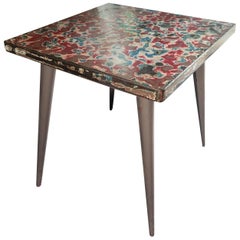 Steel, 1950s French Table