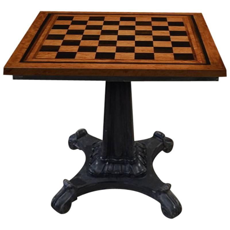 Anglo-Indian Games Table For Sale