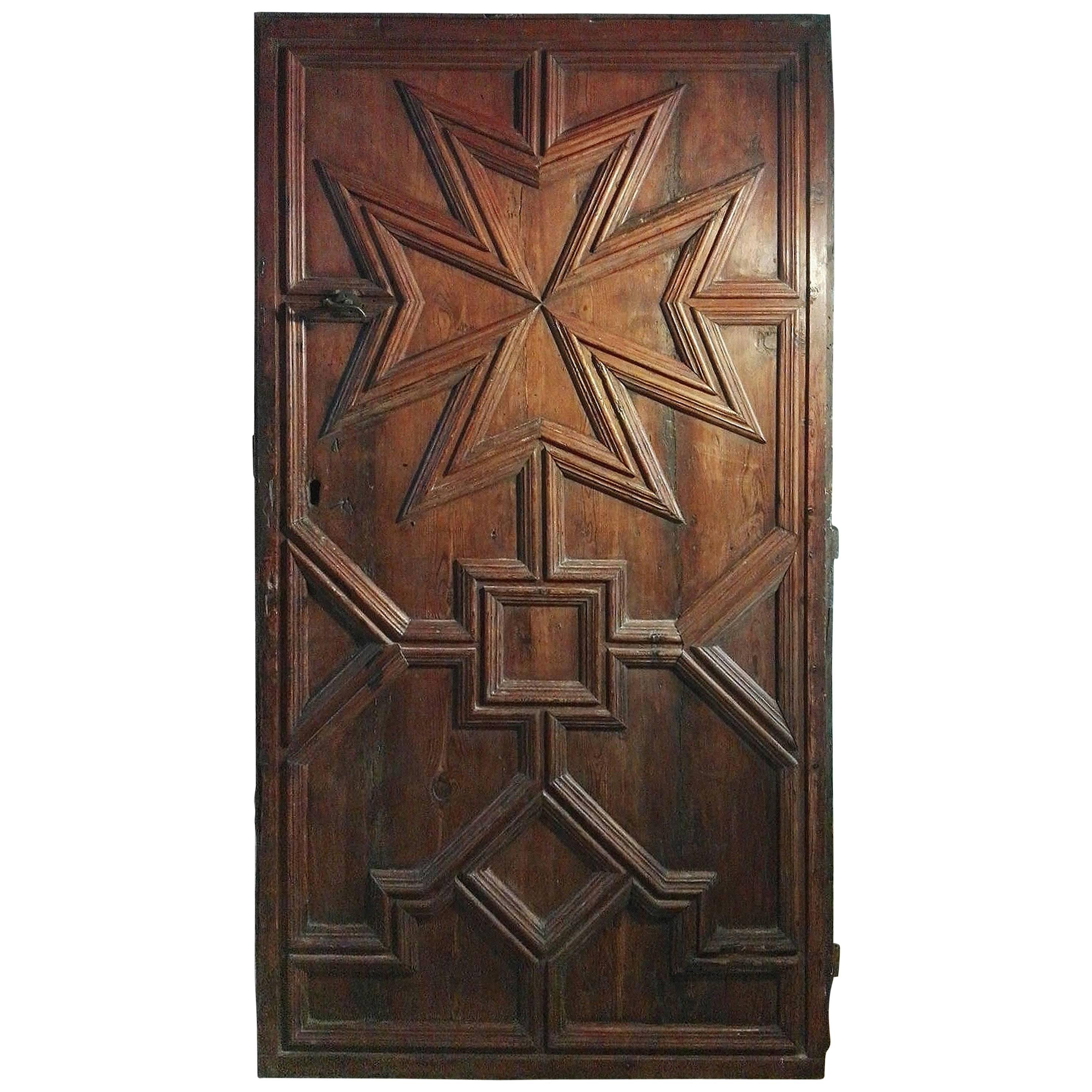 18th Century Spanish Order of Malta's Door For Sale