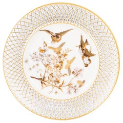 Early 20th Century Pirkenhammer Porcelain Cabinet Plate