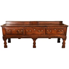 Good Early 18th Century Oak Dresser