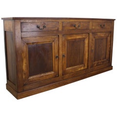 Narrow Walnut Enfilade