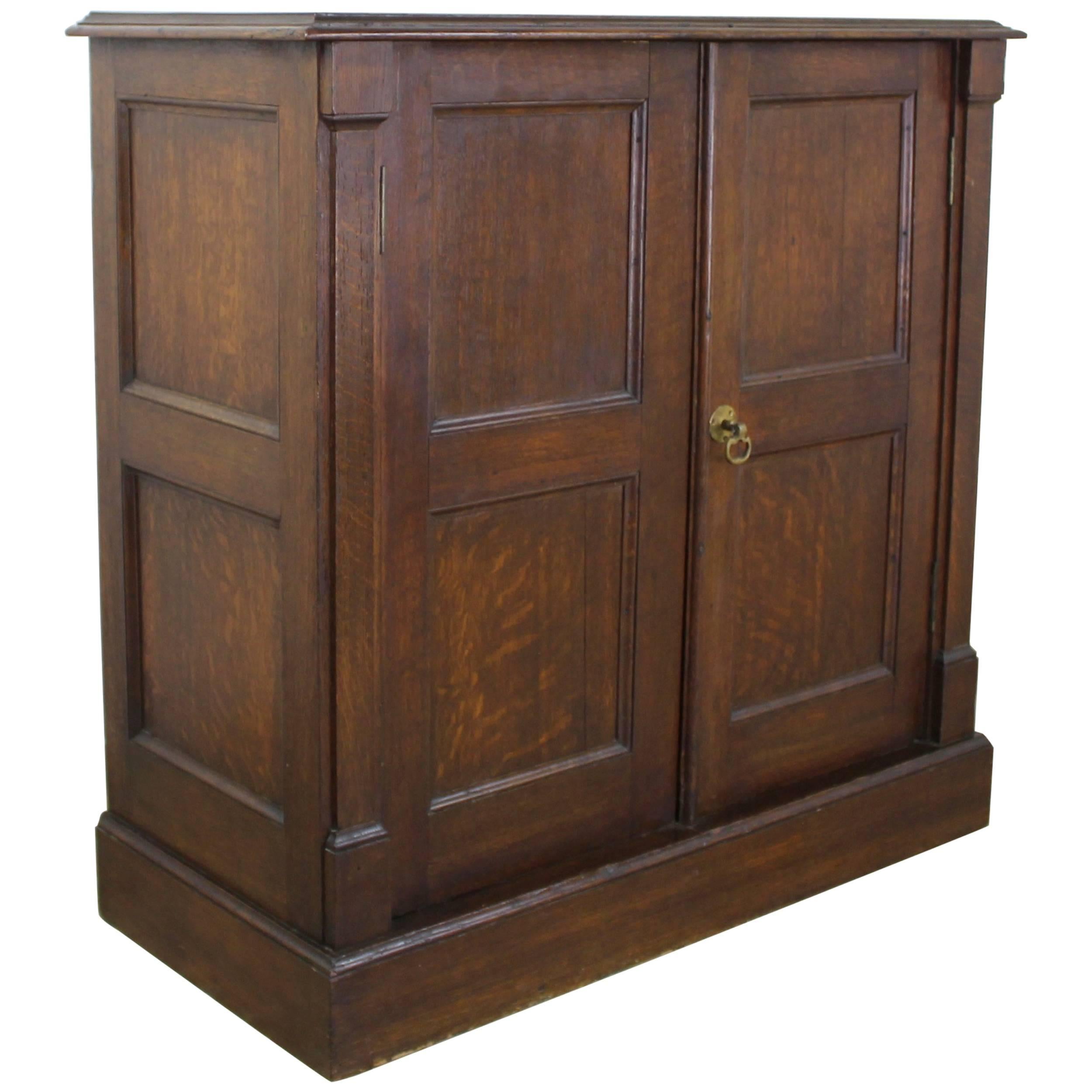 Small Antique English Cupboard