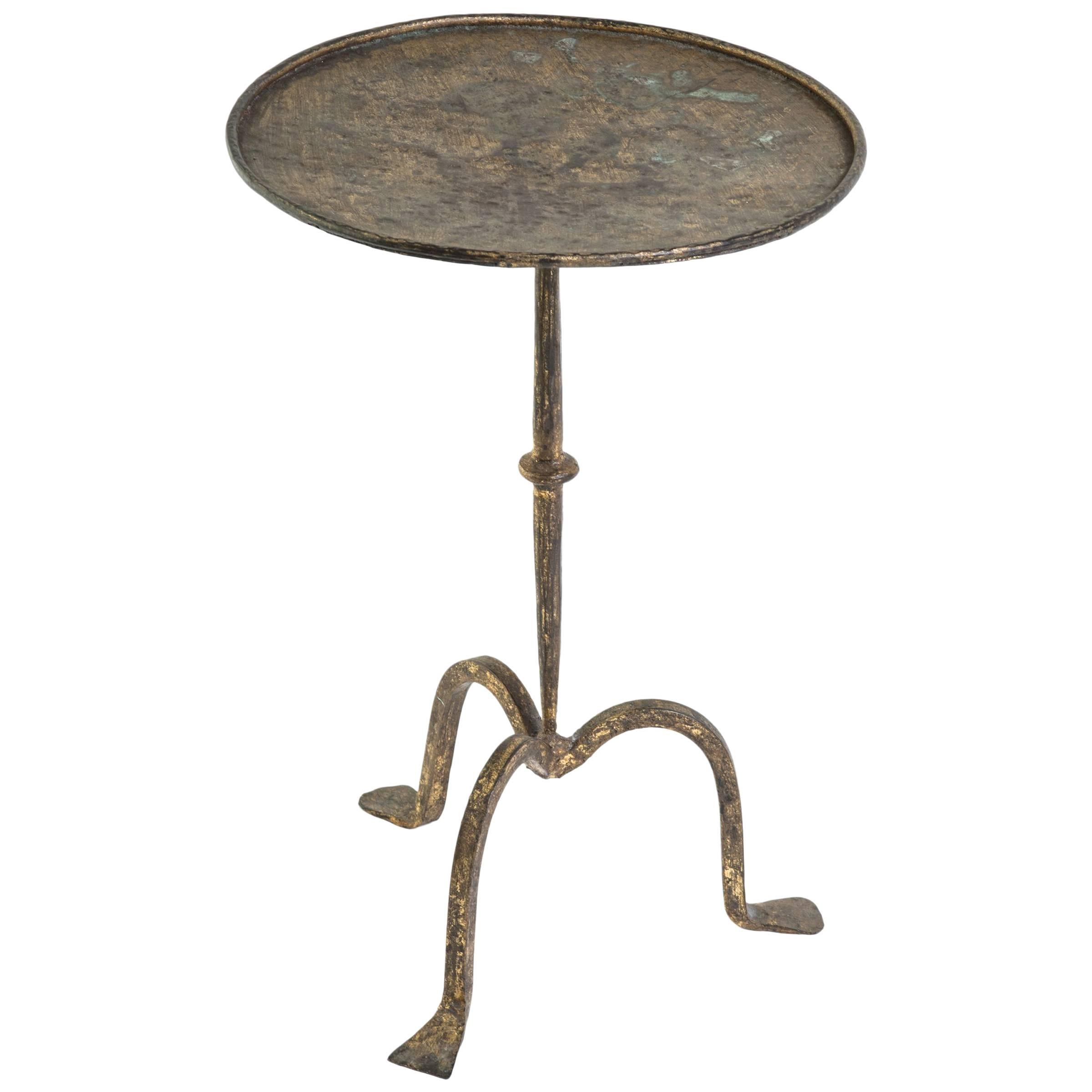 Gilt Iron Italian Drink Table