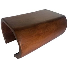 Organic Modern Mahogany Cocktail Table 2