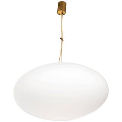 Stilnovo Mid-Century Oval Pendant Light 9