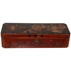 Italian Floral Wooden Jewelry Box
