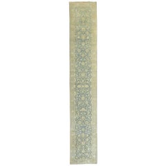 Vintage Persian Kashan Runner 9