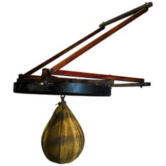 1920 Wall Mounted Leather Speed Bag