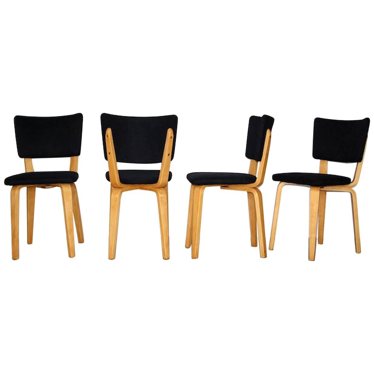 Cor Alons for Gouda Den Boer Dining Chairs, Netherlands, 1960s For Sale