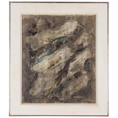 Abstract Composition, Oil on Canvas, British, 1952 12