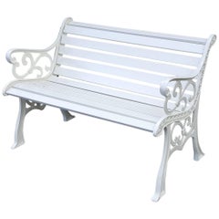 Used 1930s Cast Iron Bench
