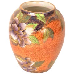 Antique Early 20th Century Art Nouveau Lustre Vase by Maling