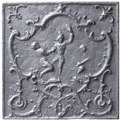 18th Century French "Dancers' Fireback