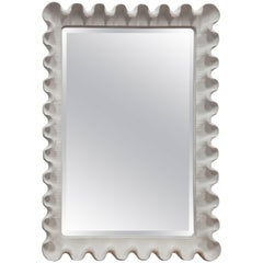 Antique Habían "Wave" Mirror
