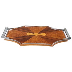 Art Deco Hungarian Tray in Walnut 7