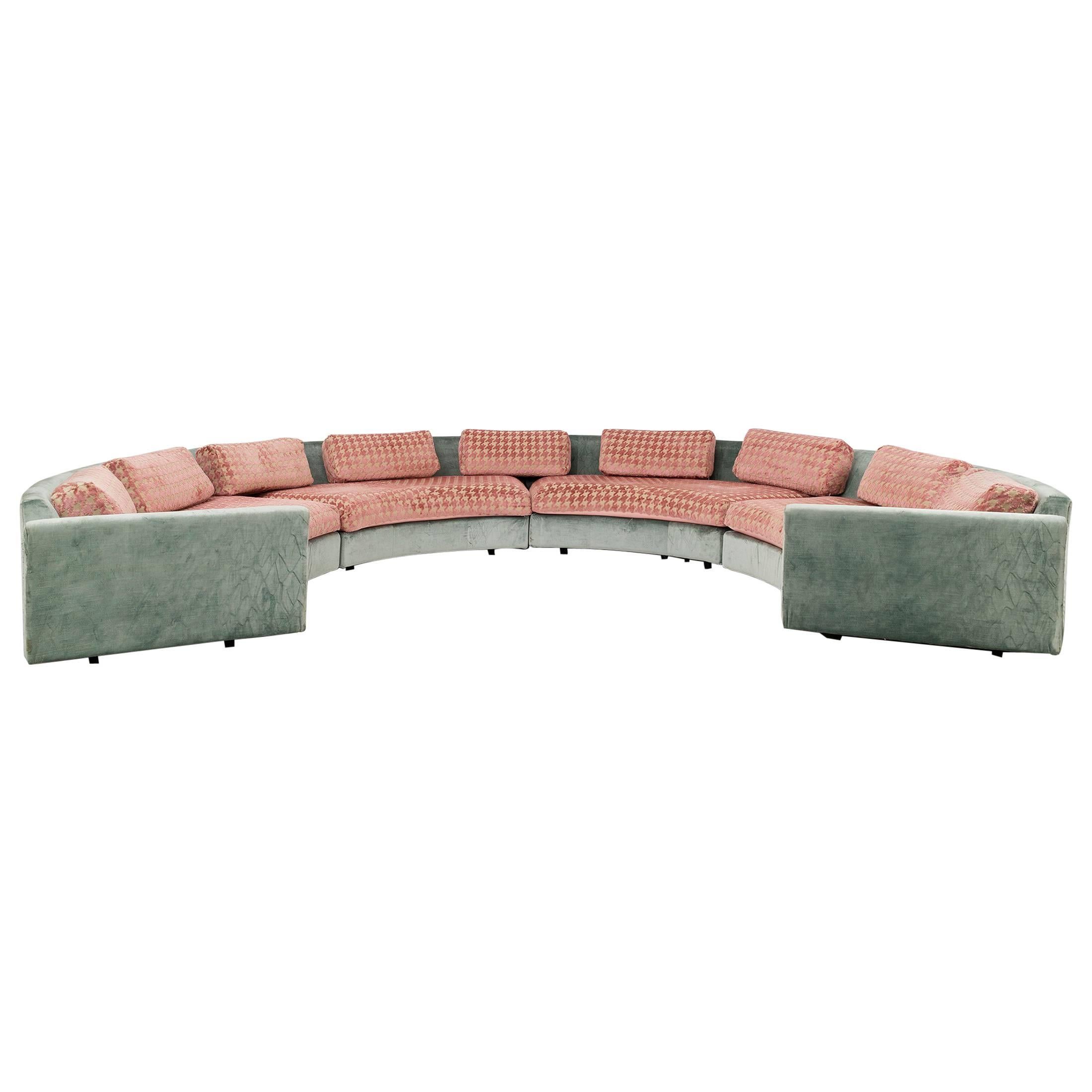Adrian Pearsall Curved Sectional Sofa