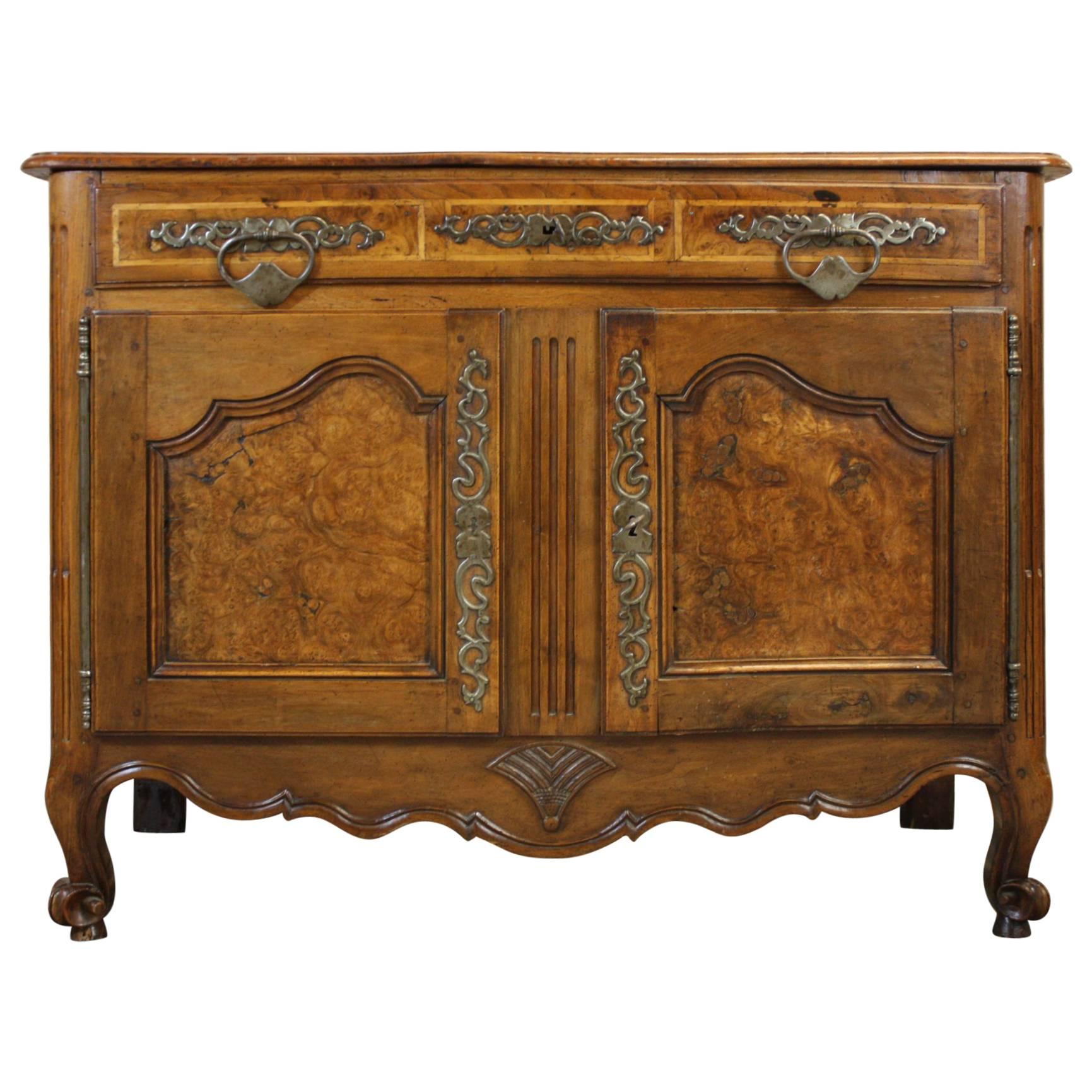 18th Century French Walnut Buffet