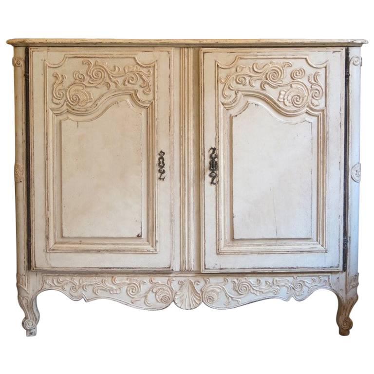 Extremely Rare Antique French Regence Buffet For Sale