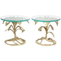 Pair of Arthur Court 'Lily' Side Tables