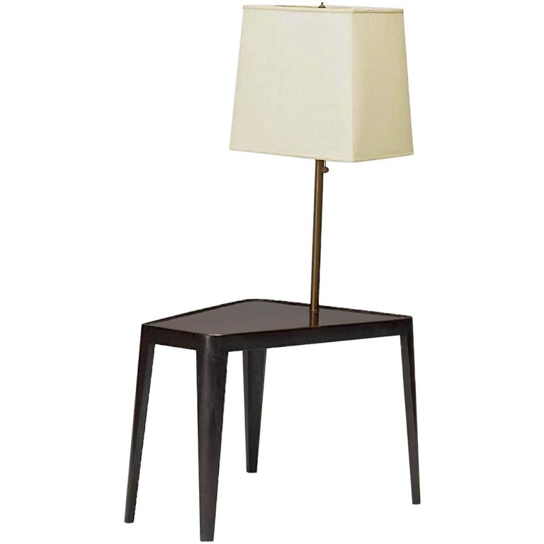 Edward Wormley for Dunbar Wedge Form Lamp Table at 1stDibs