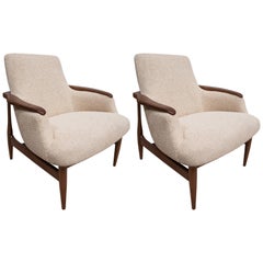 Italian Mahogany Fauteuils