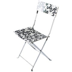 Atalia Folding Chair Alessandro Mendini Bruno Gregori Nuova Alchimia Zabro