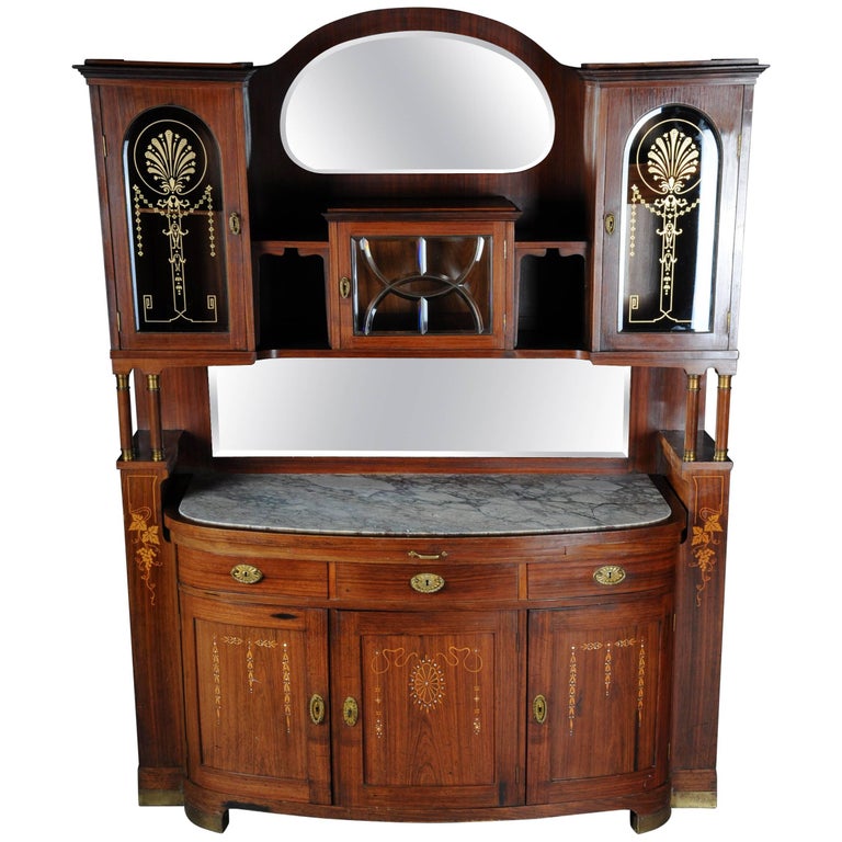 19th Century Art Nouveau, Jugendstil Buffet, Vienna, circa 1895 For Sale at 1stDibs